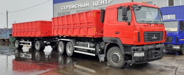 Зерновоз-сцепка МАЗ-65012J-8550-000 (352420-20)